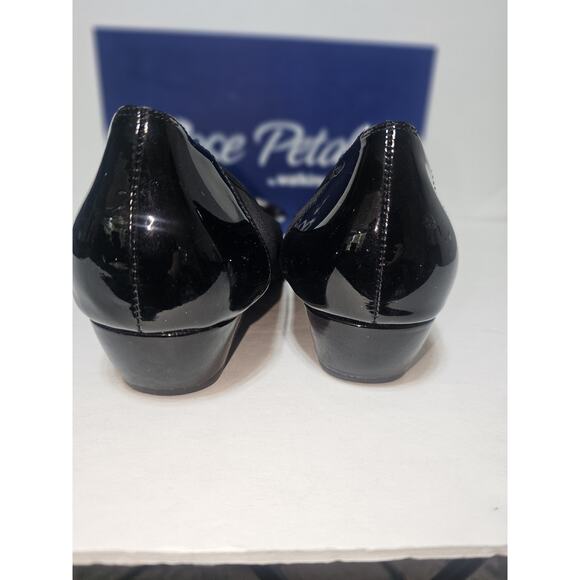 Walking Cradles Black Flats, Size 12M, Leather/Textile Upper, Slip-on - Picture 6 of 12